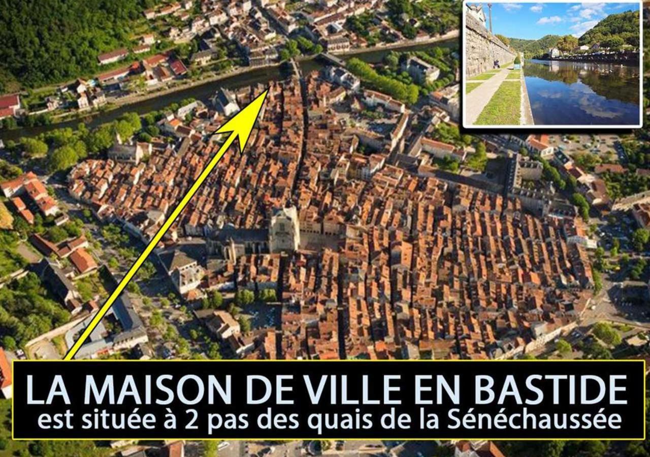 La Maison De Ville Independante My Bastide Classee Villefranche-de-Rouergue Exterior photo